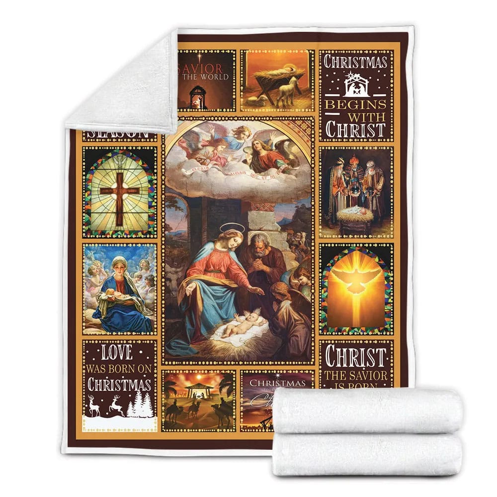 C Be With Ct Fleece Blanket Gift For Wifeband