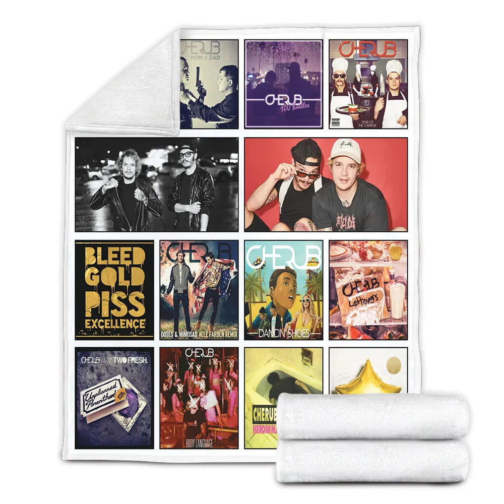 Cherub Album Co Fleece Blanket Gift For