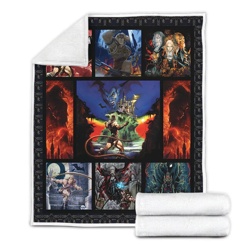 Castlevania Fleece Blankherpa Blanket