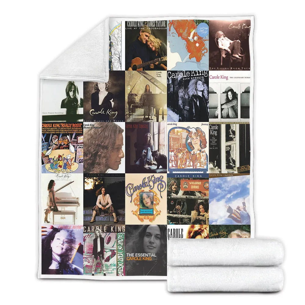 Carole King Al Fleece Blanket Gift For