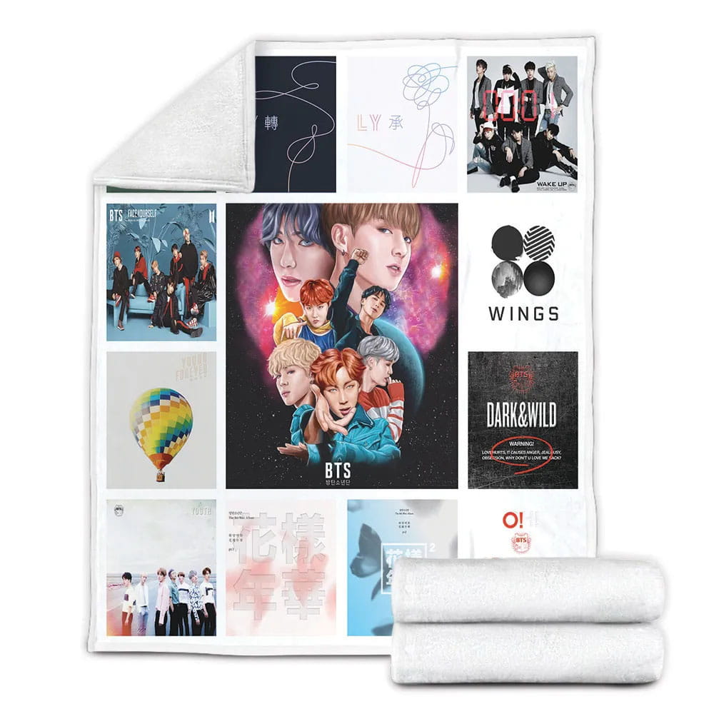 Bts Al Fleece Blanket Gift For Mot Day Fat Day