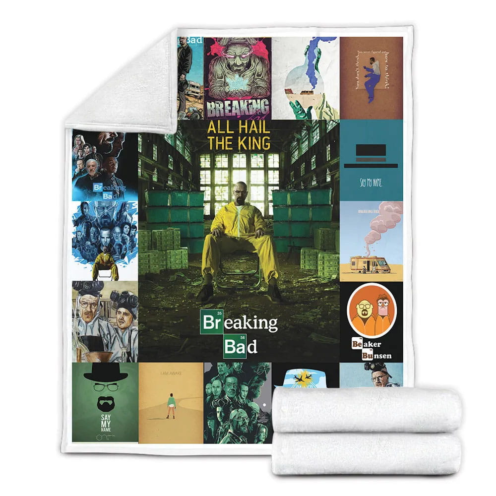 Breaking Bad Fleece Blanket Gift For