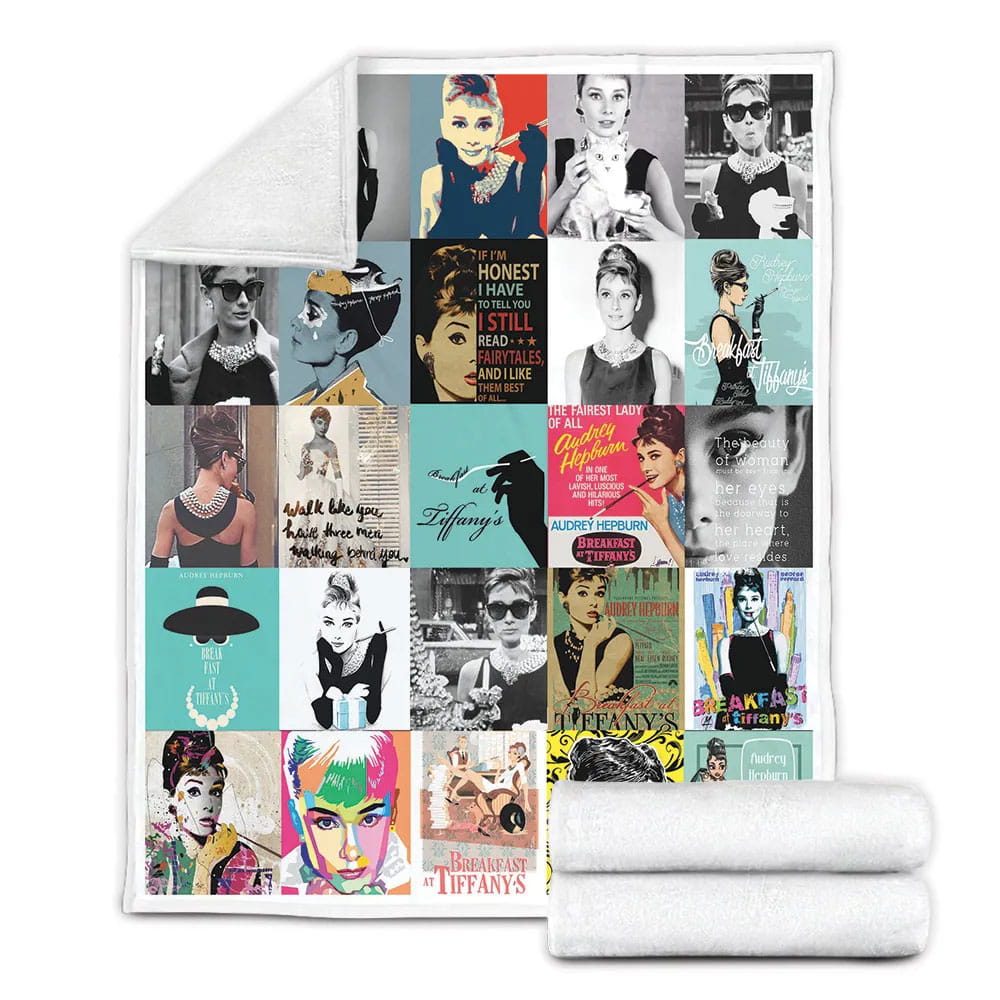 Breat At Tiff Fleece Blanket Gift For Mot Day Fat Day