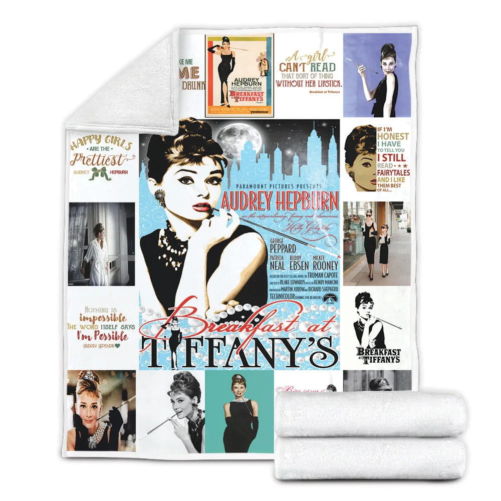 Breat At Tiff Fleece Blanket Gift For