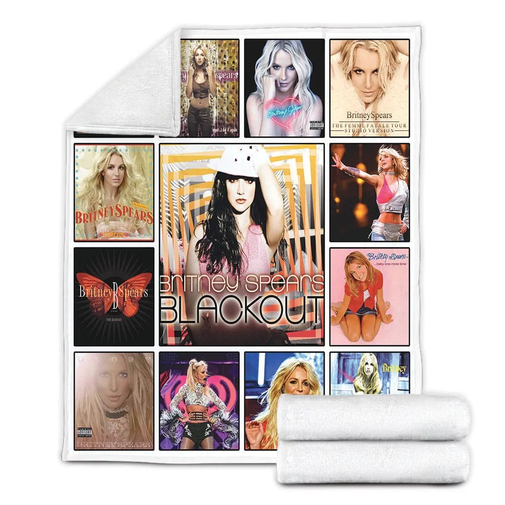 Britnp Fleece Blanket Gift For