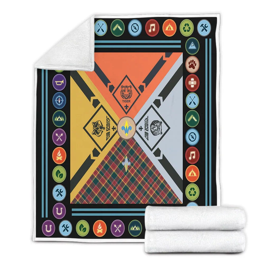 Bcout Fleece Blanket Gift For