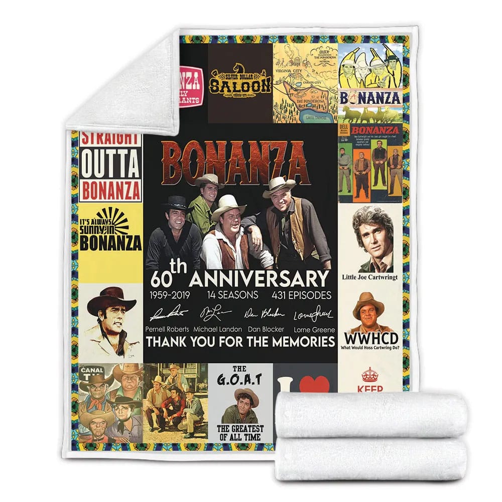 Bonanza Fleece Blanket Gift For