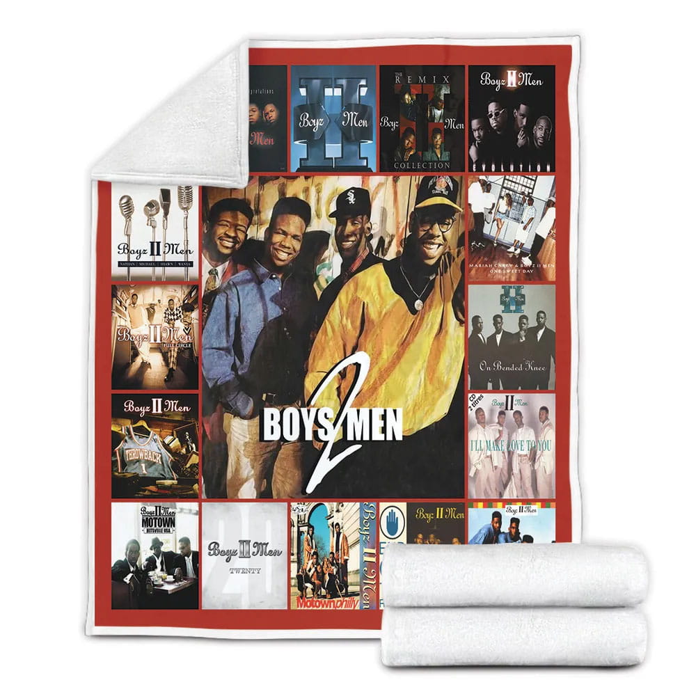 Boyz Ii Men Album Co Fleece Blankherpa Blanket