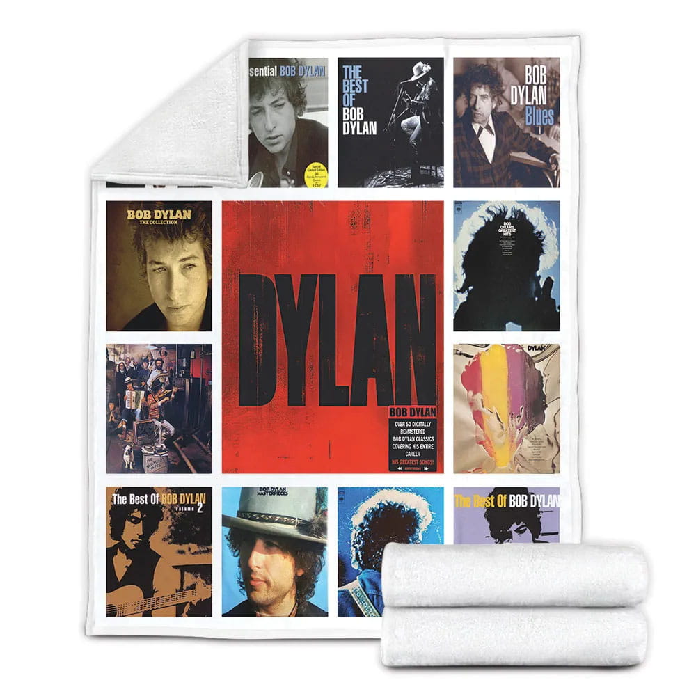 Bob Dylan Compilation Al Fleece Blankherpa Blanket