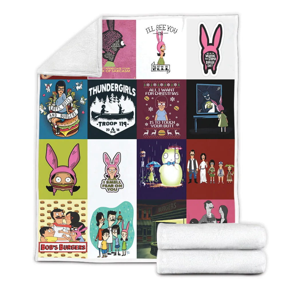 Bur Fleece Blanket Gift For Wifeband