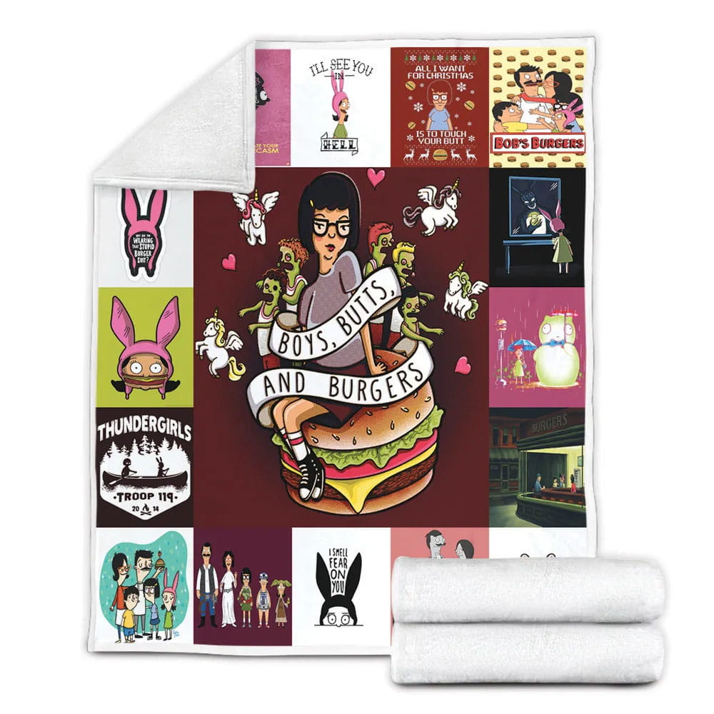 Bur Fleece Blanket Gift For