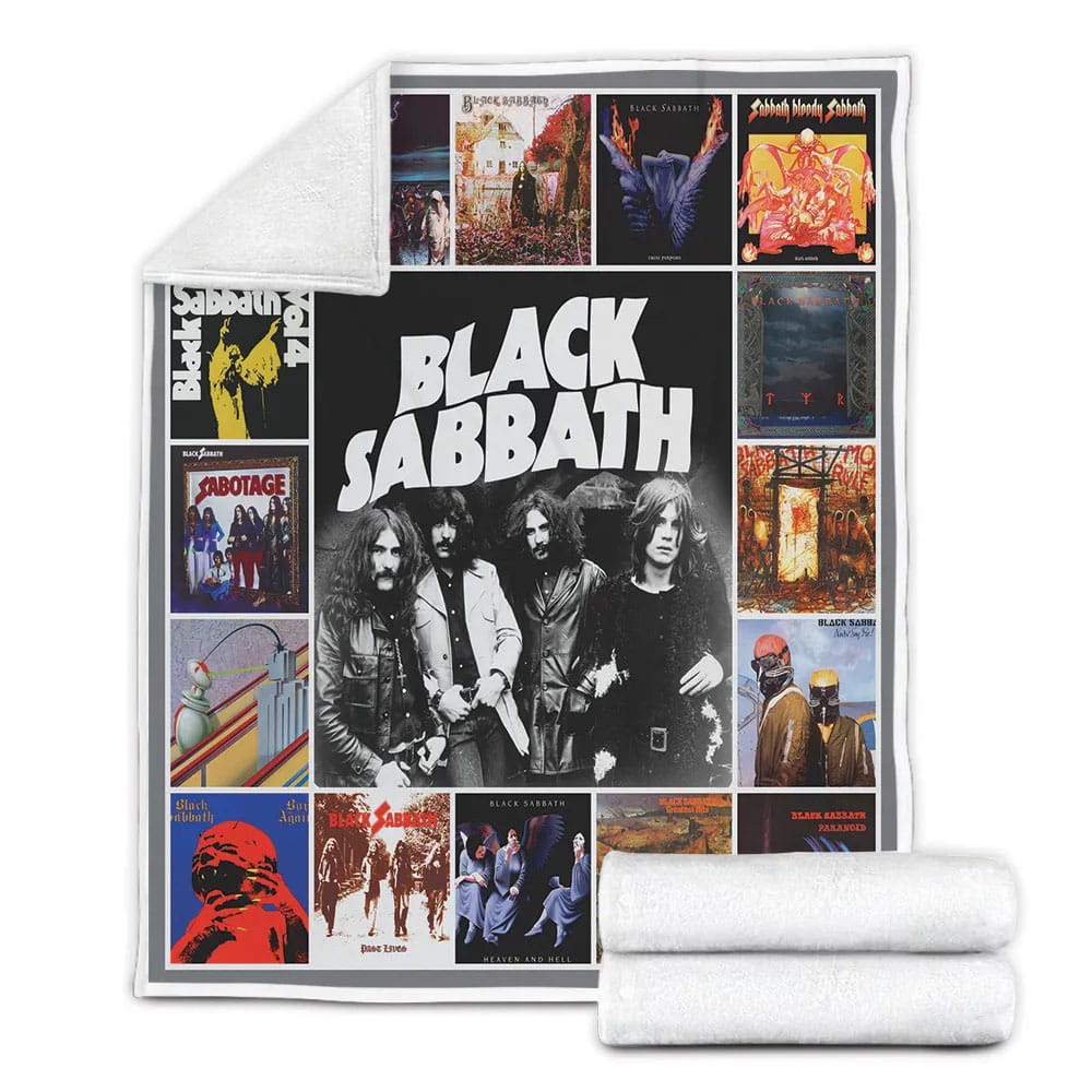 Blaabbath Al Coverter Fleece Blanket Gift For Mot Day Fat Day
