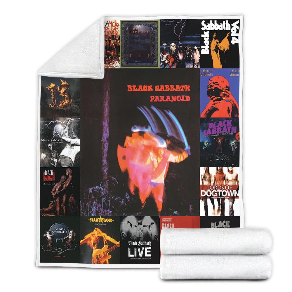 Blaabbath Fleece Blanket Gift For