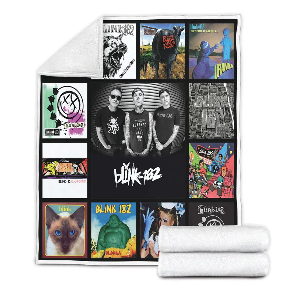 Blink-182 Fleece Blankherpa Blanket