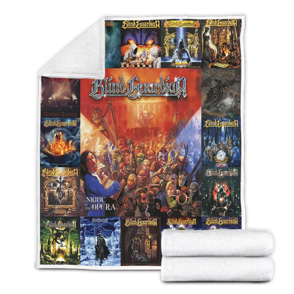 Blind Guardian Al Fleece Blanket Gift For
