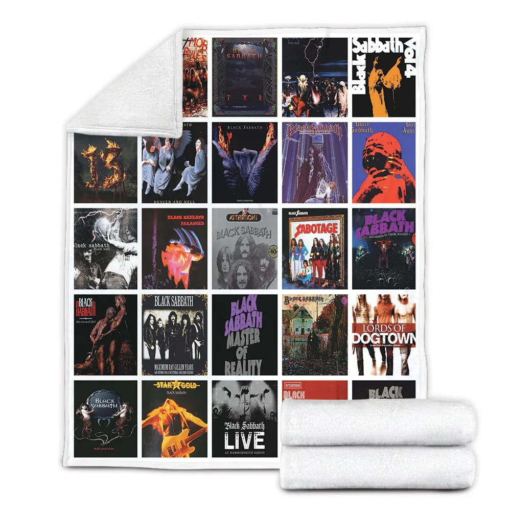 Blaabbath Fleece Blanket Gift For Wifeband