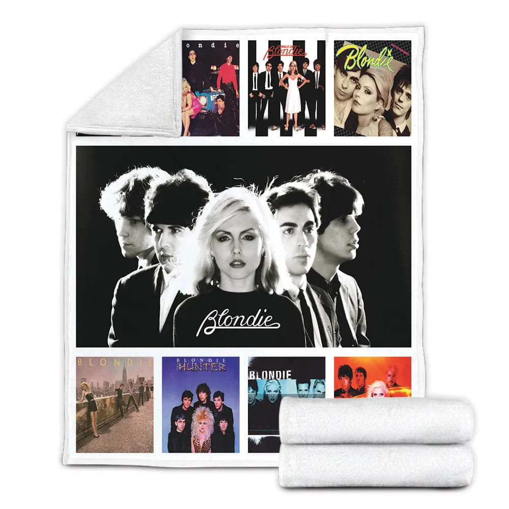 Blondie Album Co Fleece Blanket Gift For