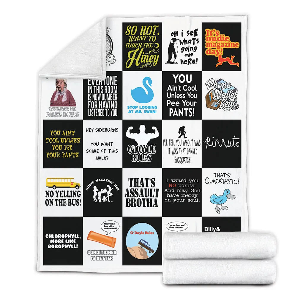 Billy Mon Fleece Blankherpa Blanket