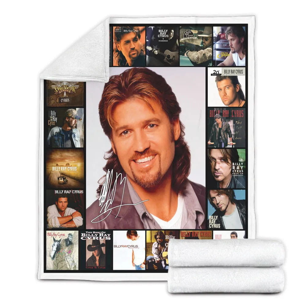 Billy Ray C Fleece Blanket Gift For