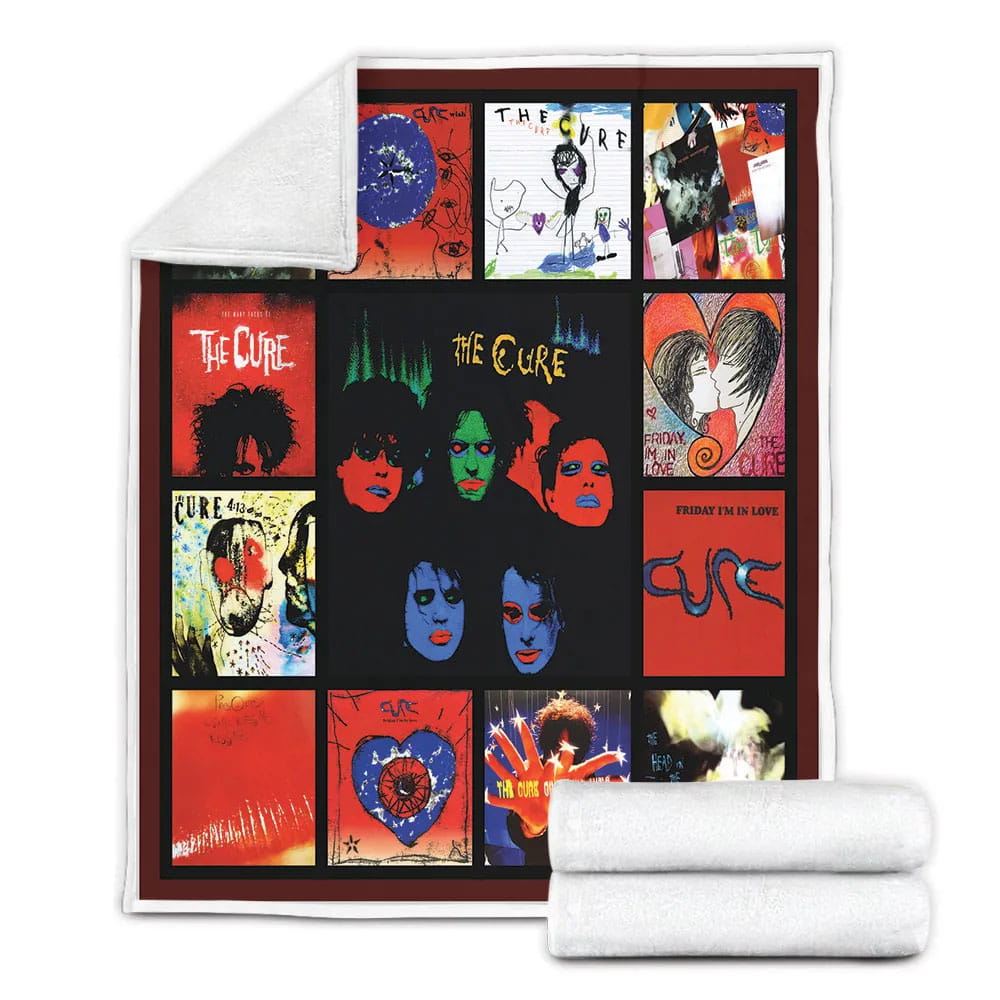 Best Of The Cure Fleece Blanket Gift For Wifeband