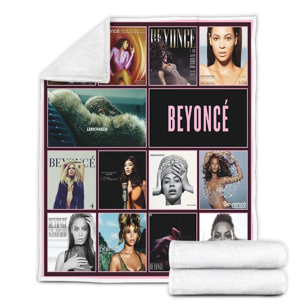 Beyonce Fleece Blanket Gift For