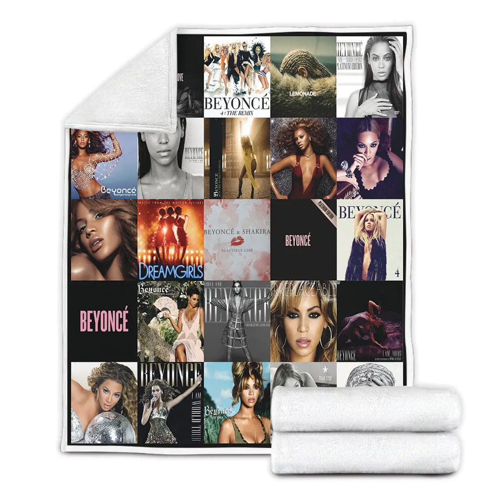 Beyonce Fleece Blanket Gift For Wifeband