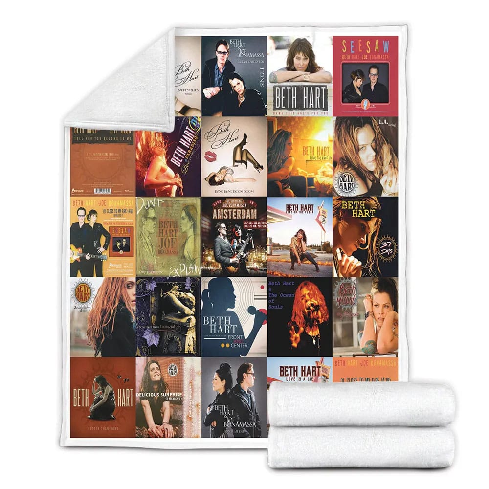 Beth Hart Al Fleece Blanket Gift For