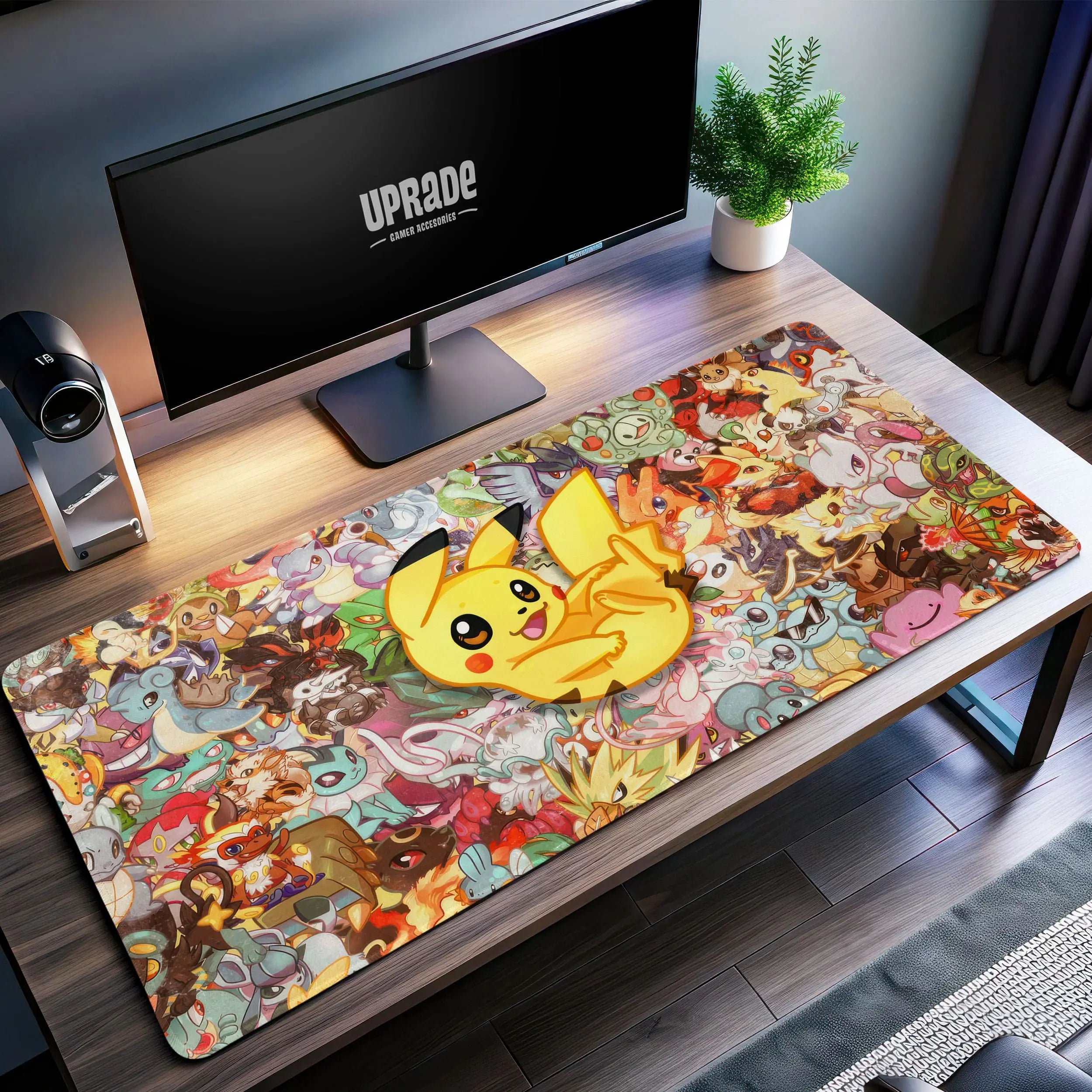 Allleftout Pikachu'S PokMon World Desk Mat, PokMon Mouse Pad