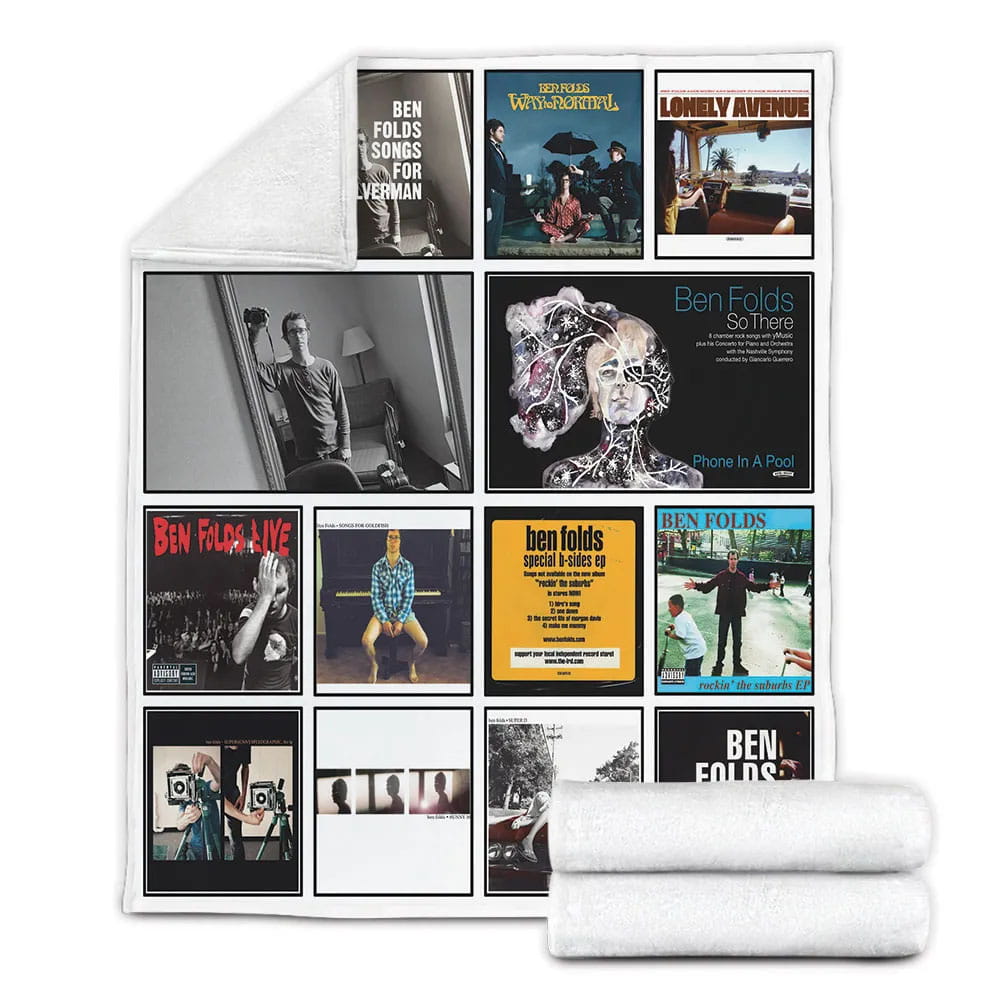 Ben F Album Co Fleece Blanket Gift For Wifeband