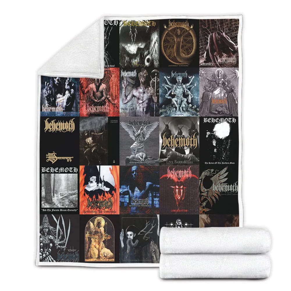 Behemoth Album Co Fleece Blanket Gift For Wifeband