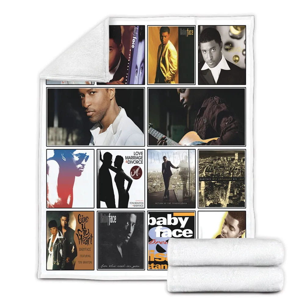Babyface Album Co Fleece Blanket Gift For Wifeband