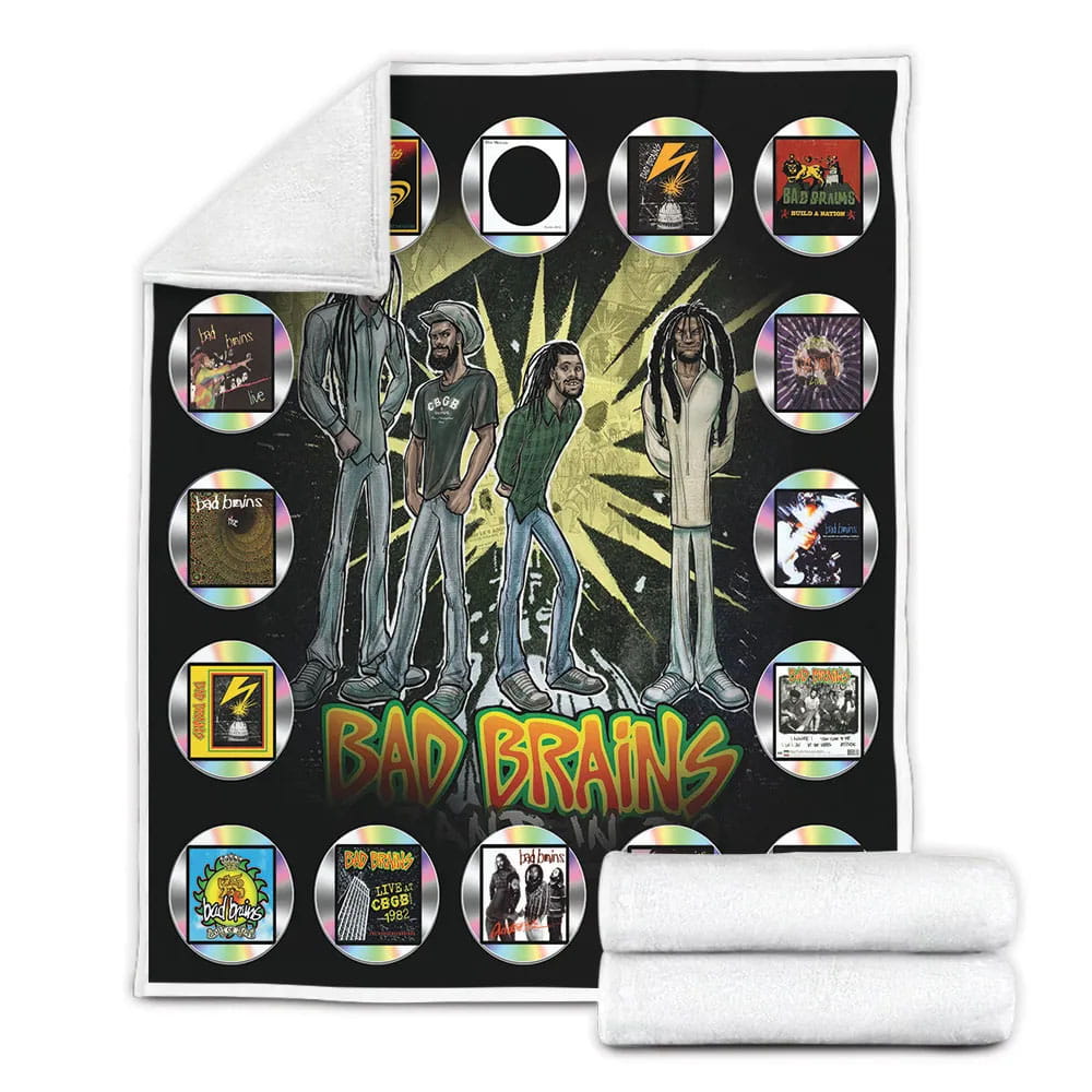 Bad Br Fleece Blanket Gift For Wifeband