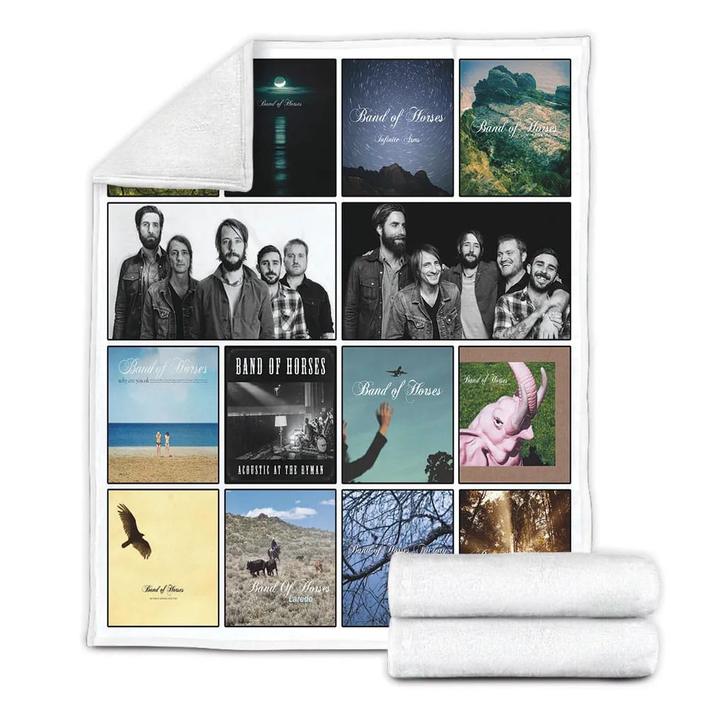 Band Of es Album Co Fleece Blanket Gift For