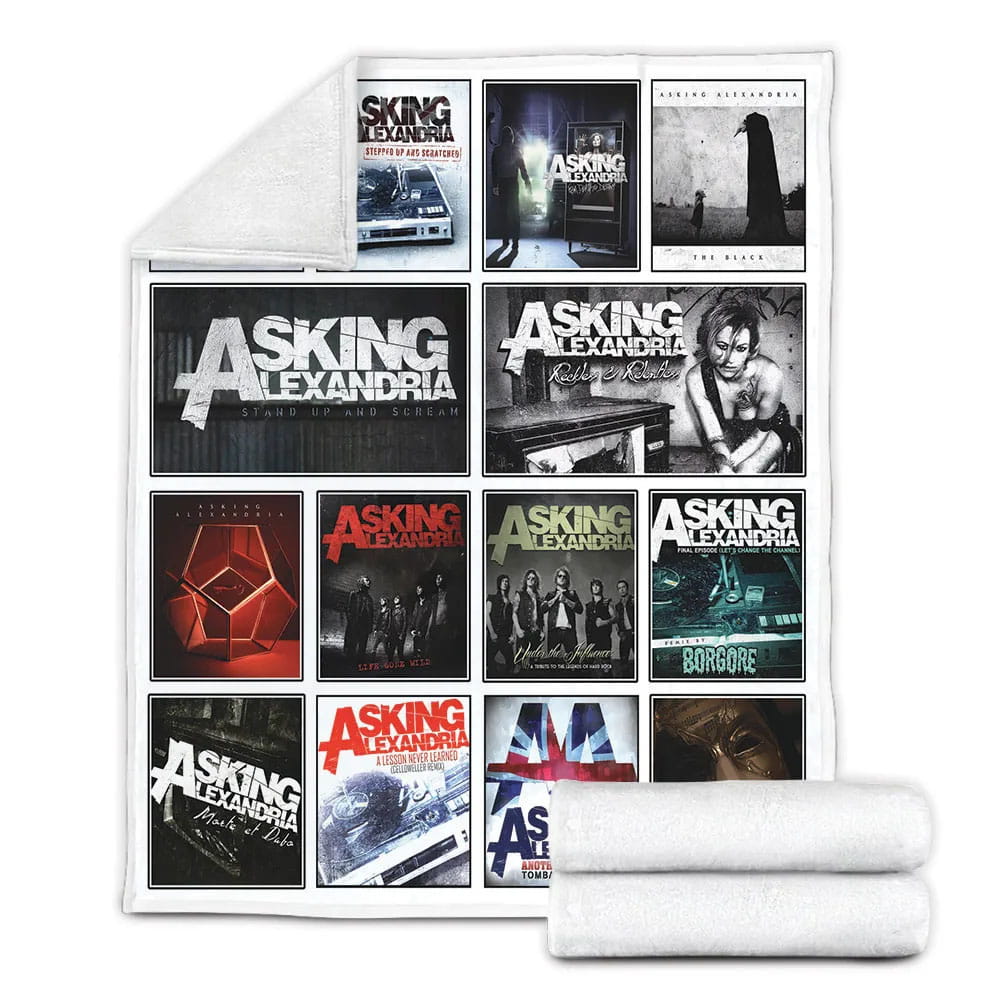 Asking Alexandria Fleece Blankherpa Blanket