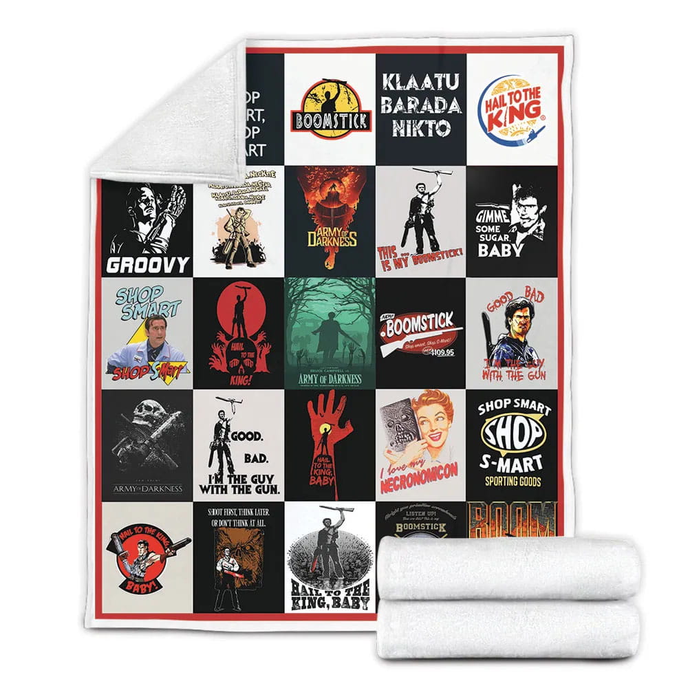 Army Of Dars Fleece Blanket Gift For Wifeband