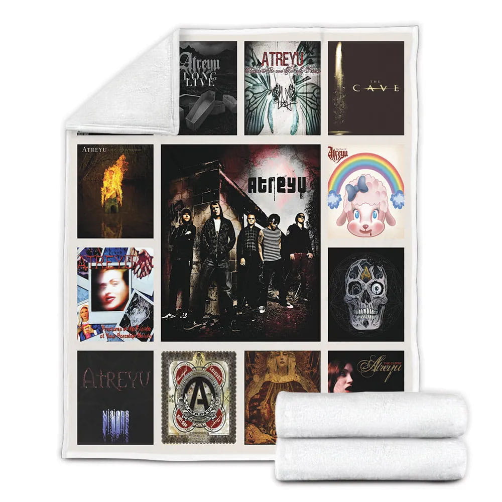 Atreyu Al Fleece Blanket Gift For