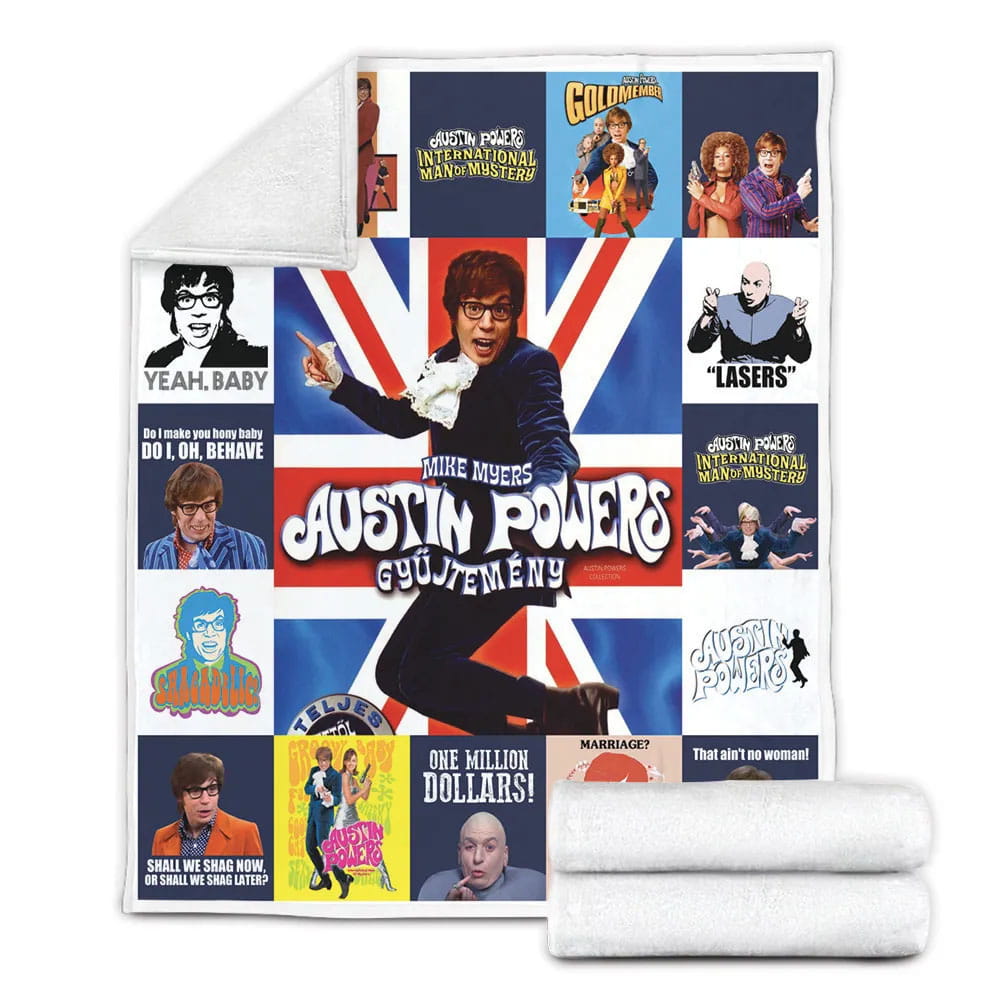 Austin Po Fleece Blanket Gift For Mot Day Fat Day