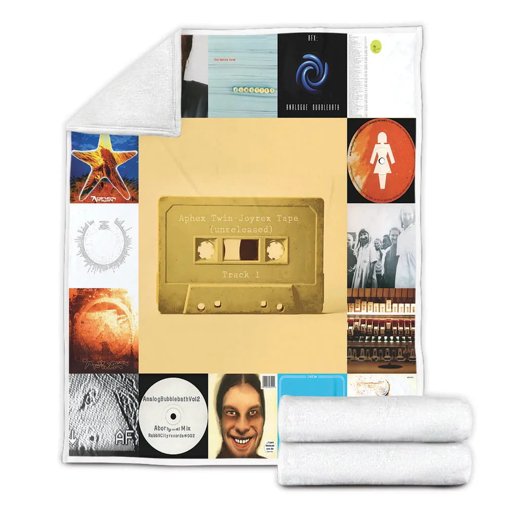 Aphex Twin Al Fleece Blanket Gift For Mot Day Fat Day