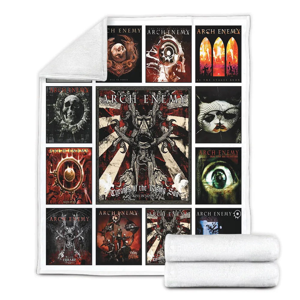 Arch Enemy Fleece Blanket Gift For