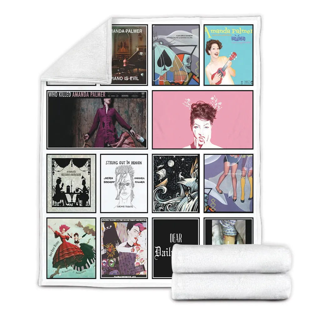 Amanda Palmer Album Co Fleece Blanket Gift For