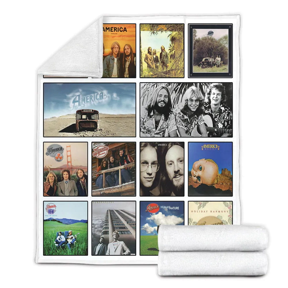 America Album Co Fleece Blanket Gift For