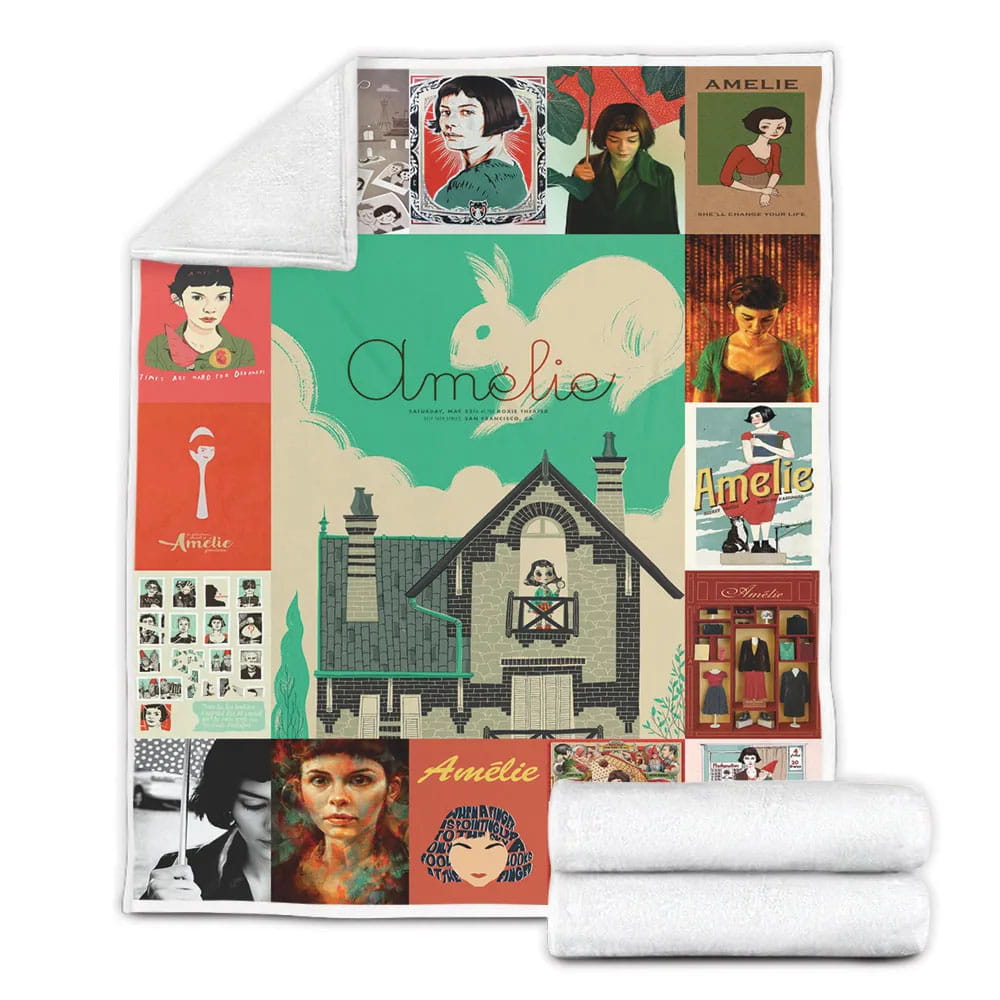 Amelie Fleece Blanket Gift For