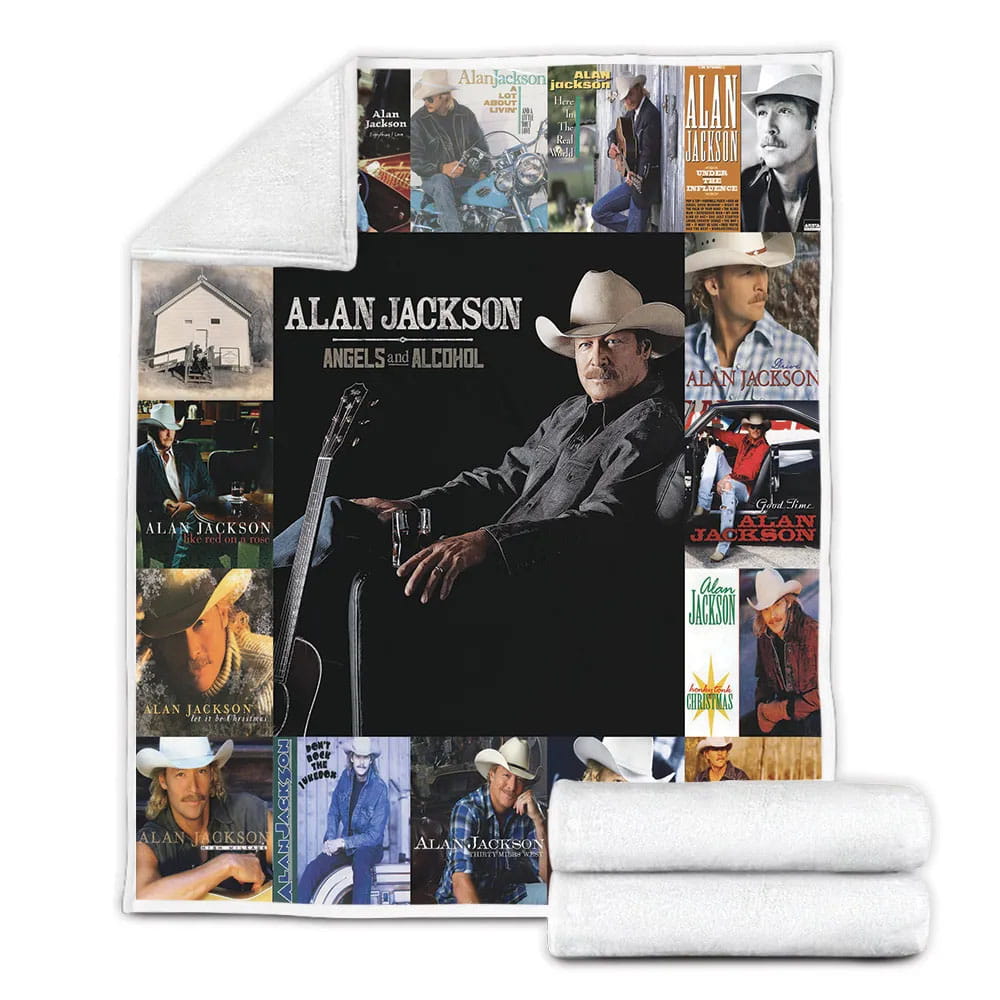 Alan Jon Fleece Blanket Gift For