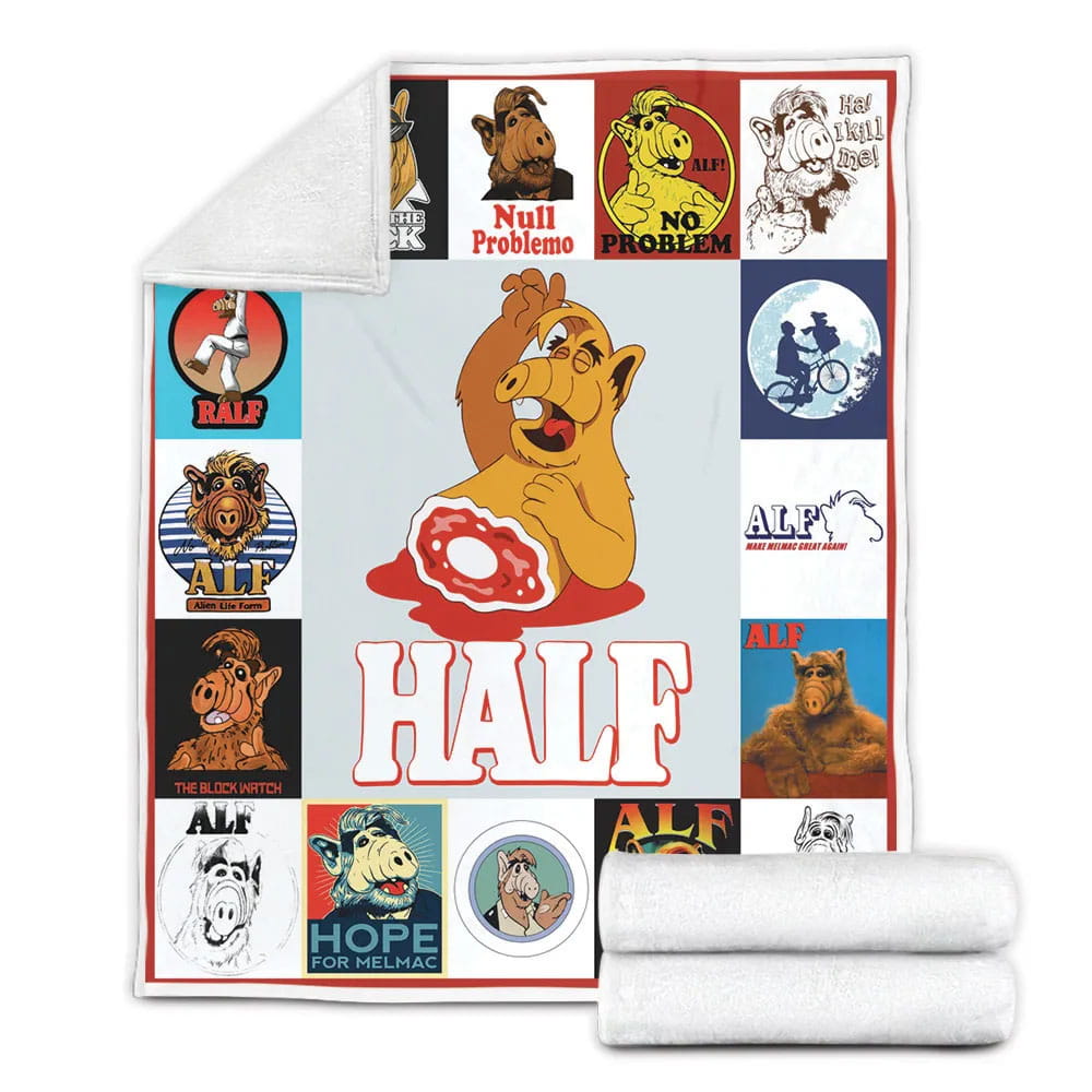 Alf e Fleece Blanket Gift For