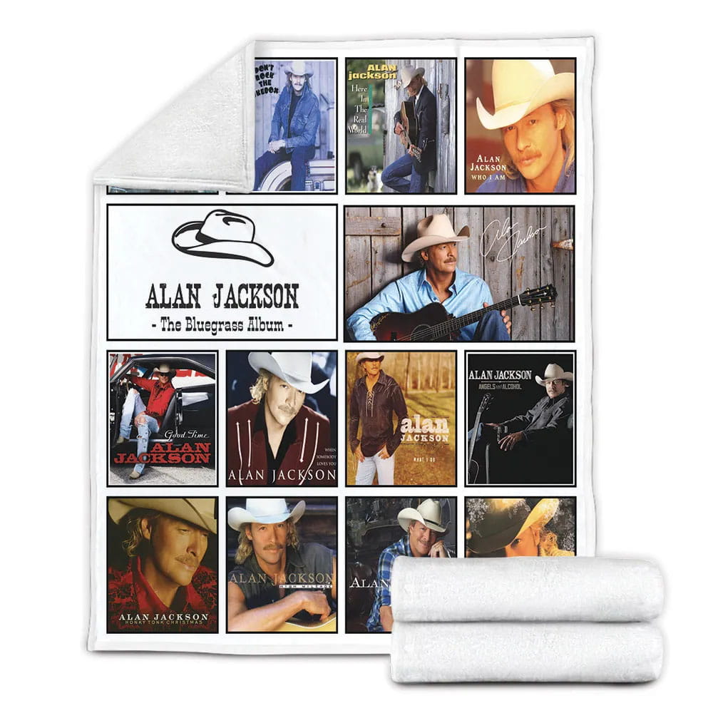 Alan Jon Album Co Fleece Blanket Gift For Wifeband