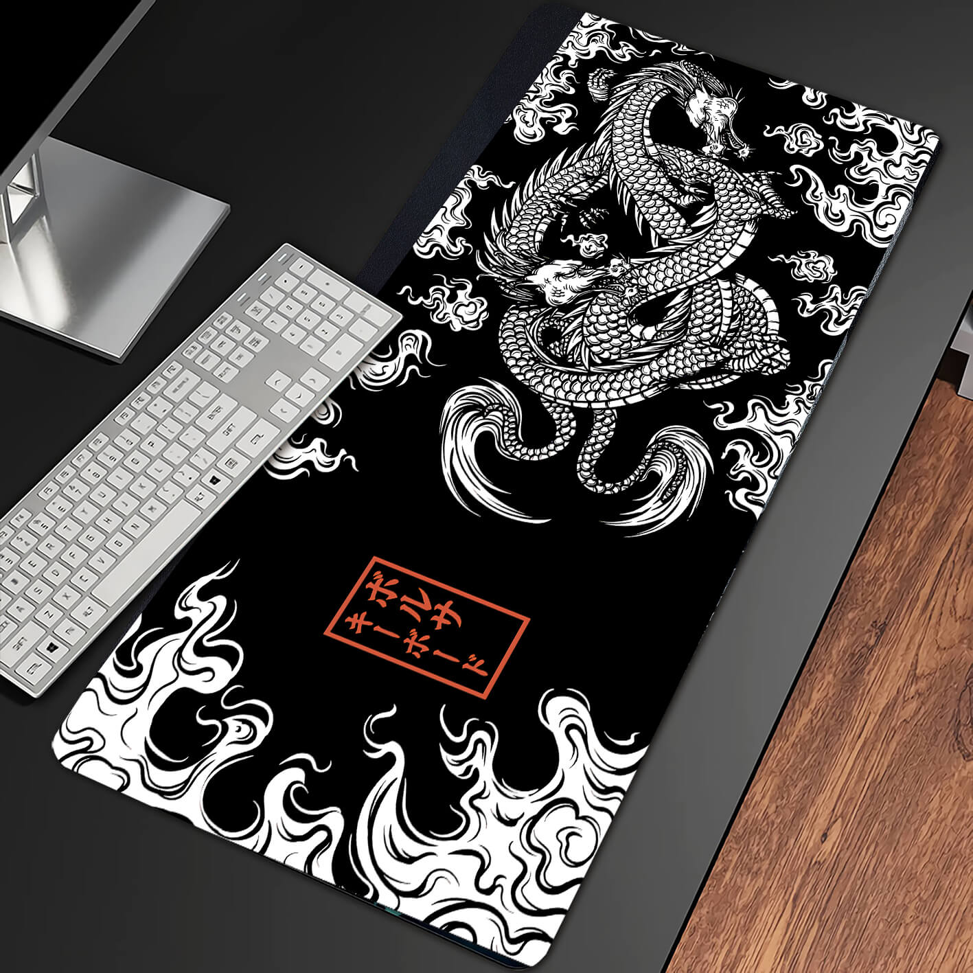 Allleftout Oriental Dragon Gaming Desk Pad
