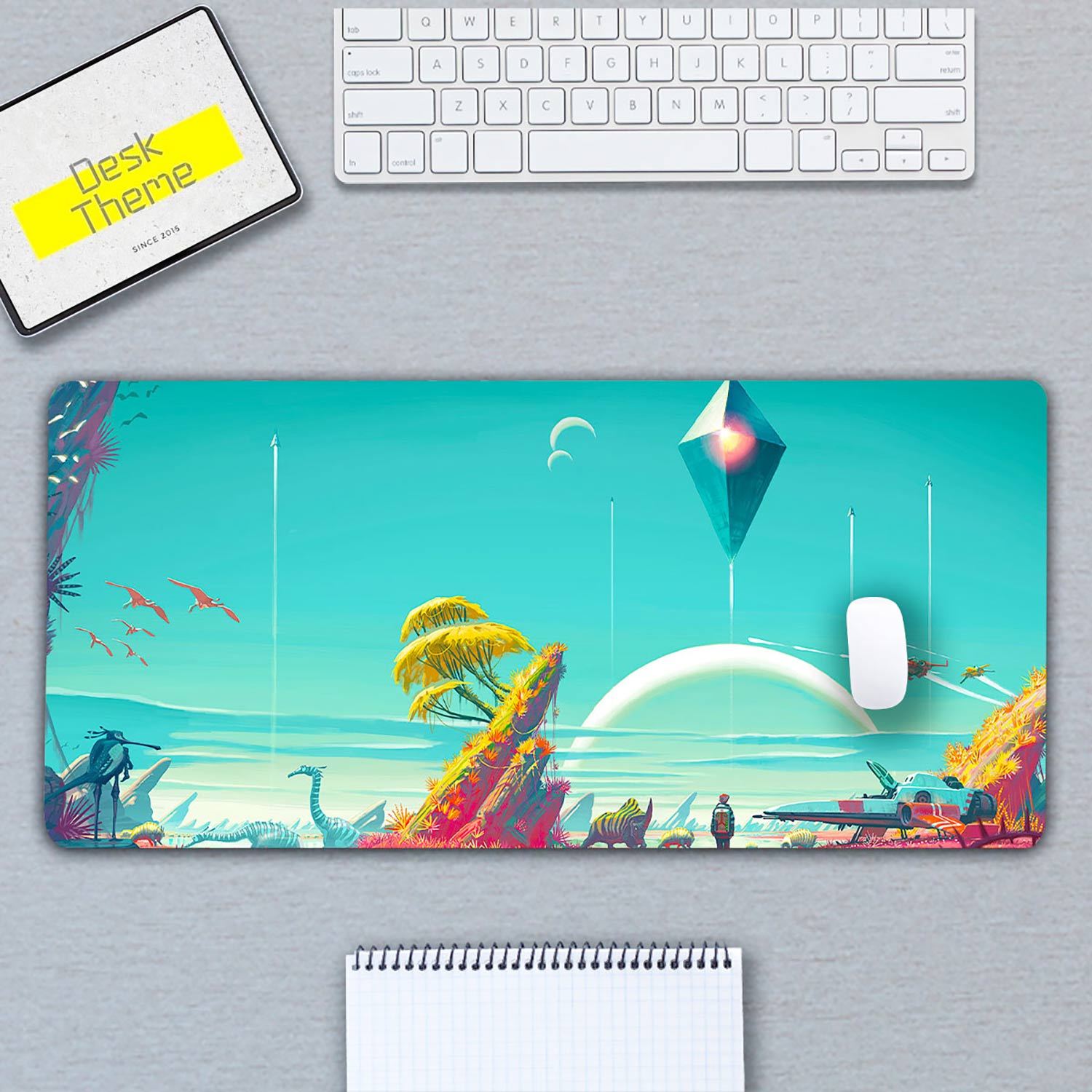 Allleftout No Man'S Sky Desk Pad(2 Designs)