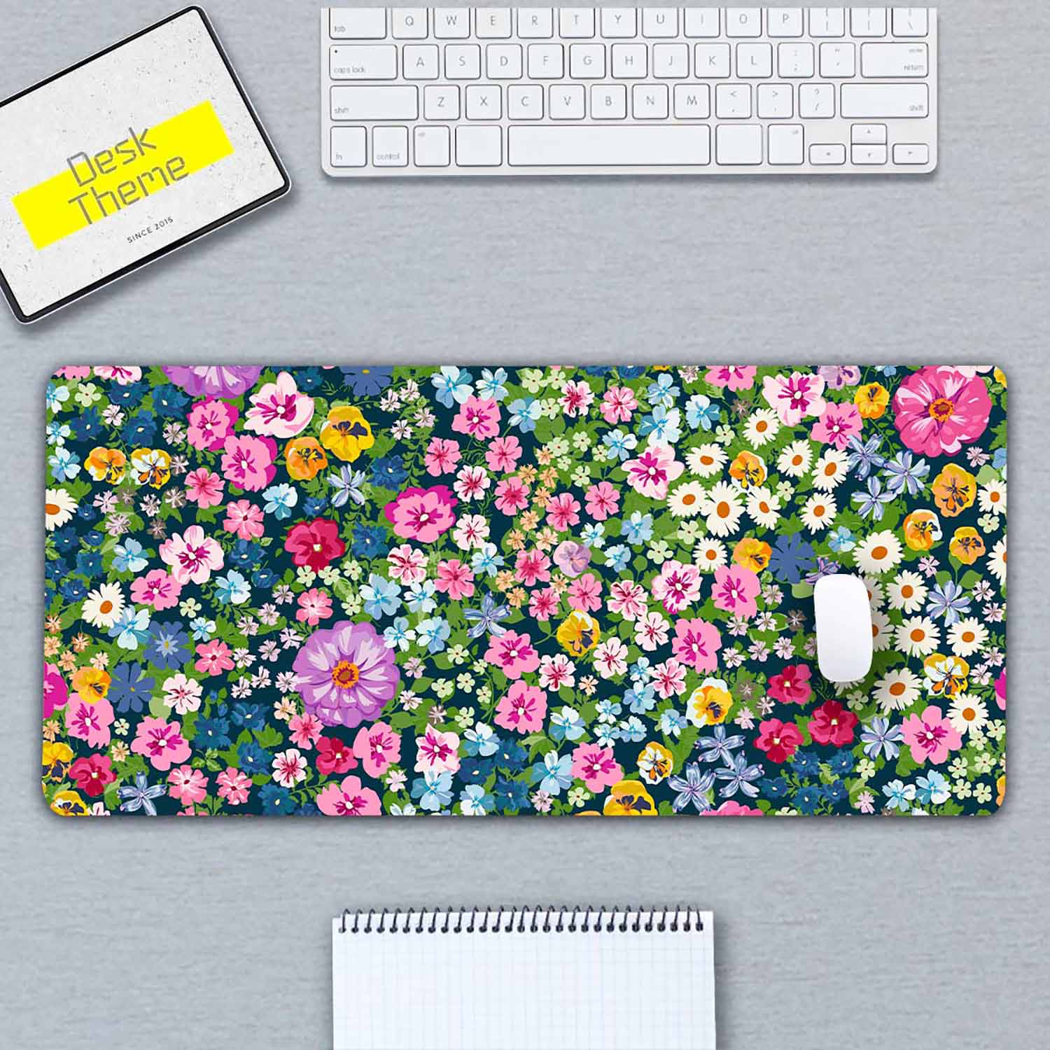 Allleftout Blooming Flowers Desk Pad(2 Designs)