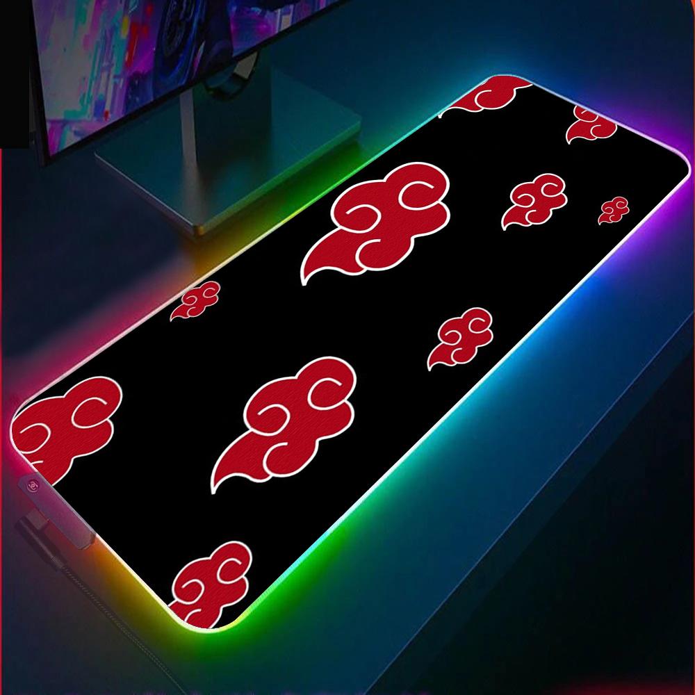 Allleftout Akatsuki Rgb Gaming Mouse Pad