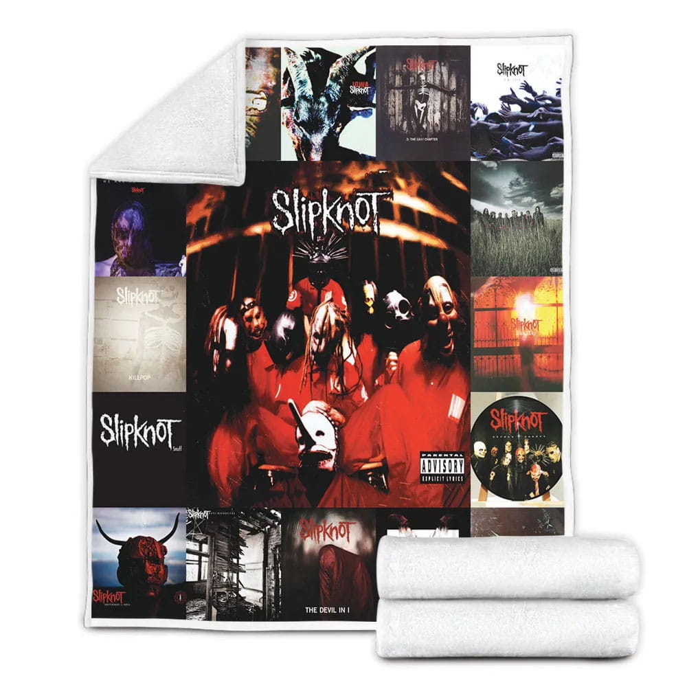 Slipknot Fleece Blanket Gift For